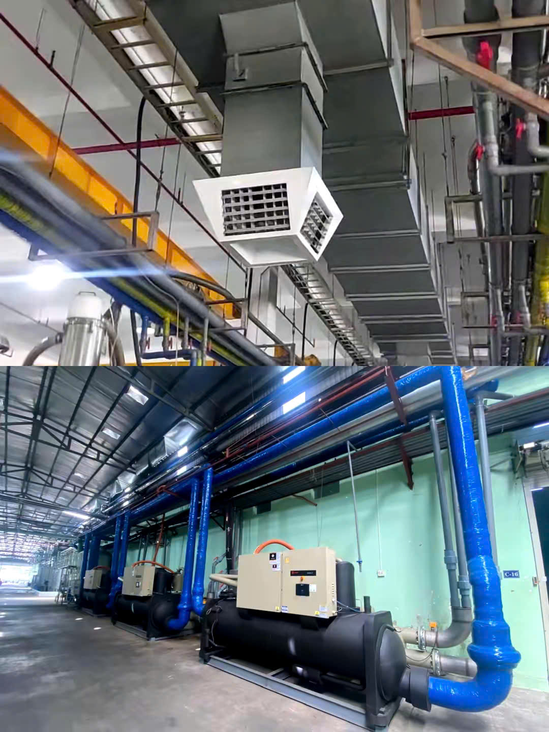 Hệ thống chiller giải nhiệt nước