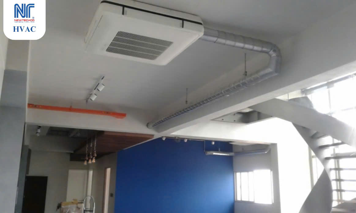 Dàn lạnh áp trần 4 hướng thổi