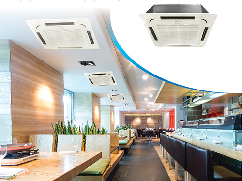 Máy lạnh âm trần cassette đa hướng thổi – 1 chiều Inveter
